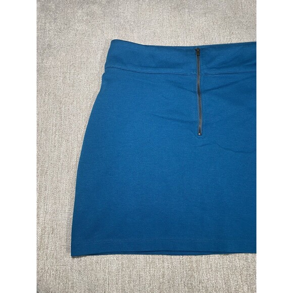 BDG Skirt Womens Large Blue Mini Zip Up - Picture 8 of 16